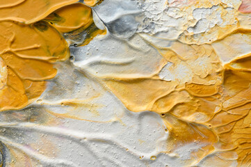 Abstract art background. Hand drawn gouache painting. Color texture.