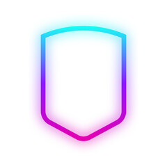 glow gradient badge frame
