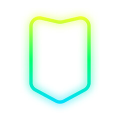 glow gradient badge frame
