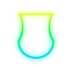 glow gradient badge frame
