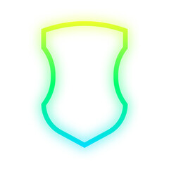 glow gradient badge frame
