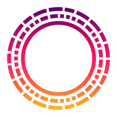 gradient orb tech frame
