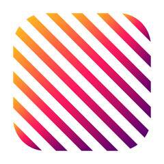 Obraz premium gradient square slant line 