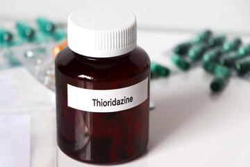 Thioridazine ,medicines are used to treat sick people.