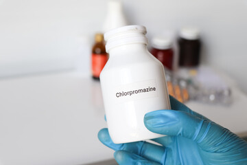 Chlorpromazine ,medicines are used to treat sick people.