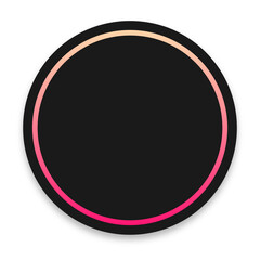 round gradient dark background
