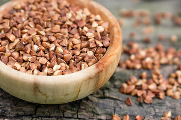 buckwheat in a bowl