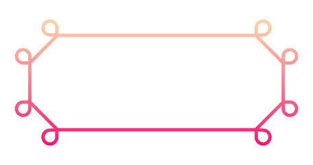 gradient decorative frame
