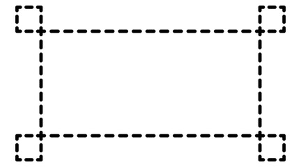 decorative dotted frame
