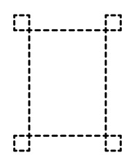 decorative dotted frame
