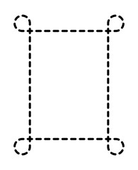 decorative dotted frame
