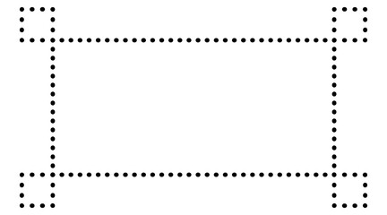 decorative dotted frame
