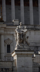 Fototapeta na wymiar statue Rome
