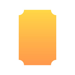 gradient badge element
