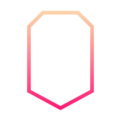 gradient badge element
