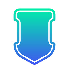 gradient badge element
