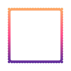 gradient square frame
