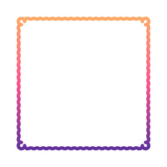 gradient square frame
