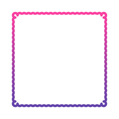 gradient square frame
