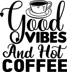 Coffee svg design cut files