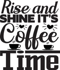 Coffee svg design cut files