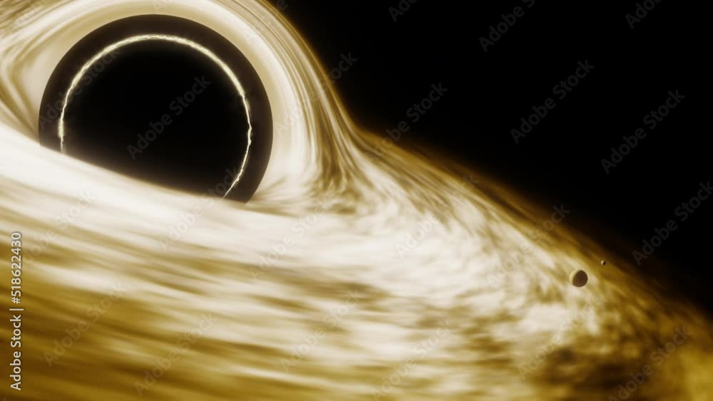 Canvas Prints black hole and stars and cloud fields in outer space