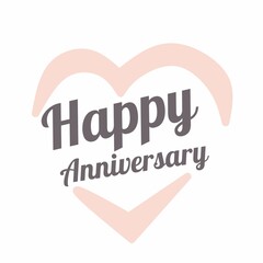 simple vintage/retro happy birthday greeting template vector/illustration