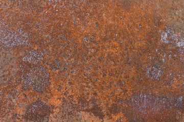 Rusty brown old surface steel texture metal background corrosion rust
