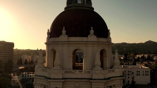 Pasadena, City Hall, California, Downtown, Aerial View, Amazing Landscape
