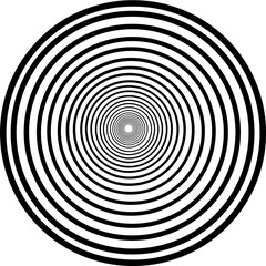 Parametric patterns.Pattern with black and white elements. Vector illustration isolated on white background.
