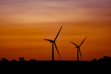 Obraz premium 148 MW jeffreys bay wind farm, 2022, South Africa