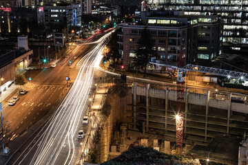 Civil works in Sandton, South Africa, June 2022