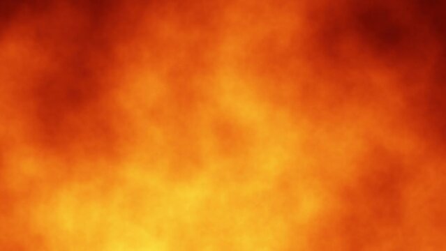 Seamless loop fire flame cloud animation background.