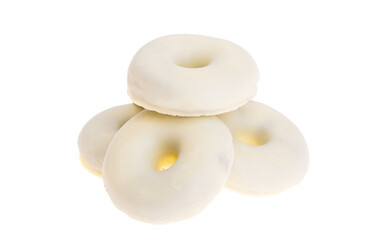 donut cookie isolated