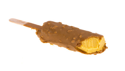 ice cream on a stick isolated