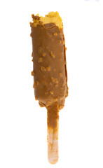ice cream on a stick isolated