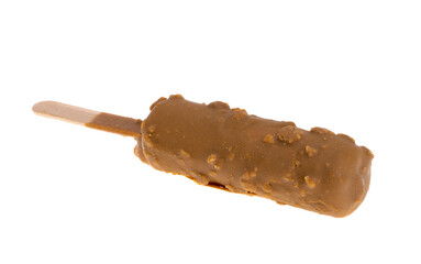 ice cream on a stick isolated