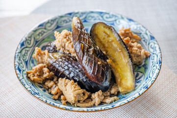 なすのそぼろ煮