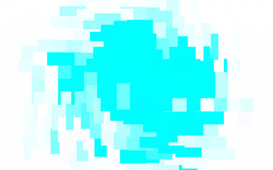 Light BLUE vector texture in rectangular style.