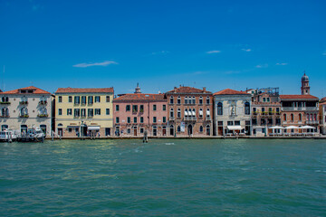 Fototapeta na wymiar Panoramic view of Venice, Italy