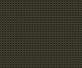 Seamless vector background geometric pattern design. Perfect for fabric textures, wrapping paper art and wallpaper illustration. This vector graphic contais a golden grid with a black background shape