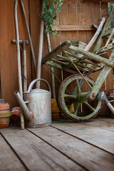 Old tools of the gardener