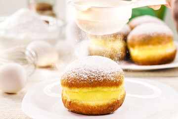 Fototapeta na wymiar Brazilian sweet called bakery 