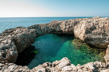 The Caribbean and crystalline sea to the Tremiti islands in Puglia