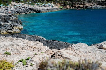 The Caribbean and crystalline sea to the Tremiti islands in Puglia