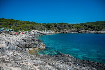 The Caribbean and crystalline sea to the Tremiti islands in Puglia