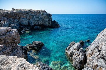 The Caribbean and crystalline sea to the Tremiti islands in Puglia