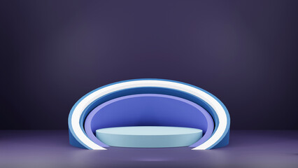 3d background products display podium scene with geometric platform. background 3d rendering with podium. stand to show cosmetic products