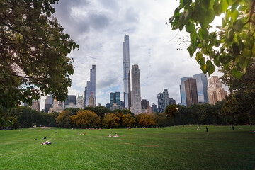 buildings from central park