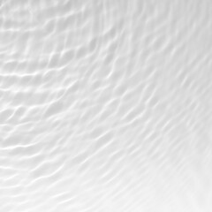 Fototapeta premium Water texture with sun reflections on the water overlay effect for photo or mockup Organic light gray drop shadow caustic effect with waves and ripples. Banner with copy space